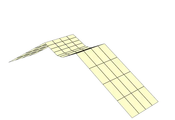 Unsteady Vortex Lattice Model Simulation